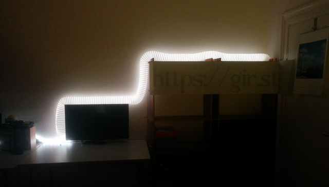 warm white light